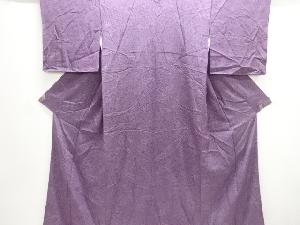 草花に寺院模様江戸小紋着物